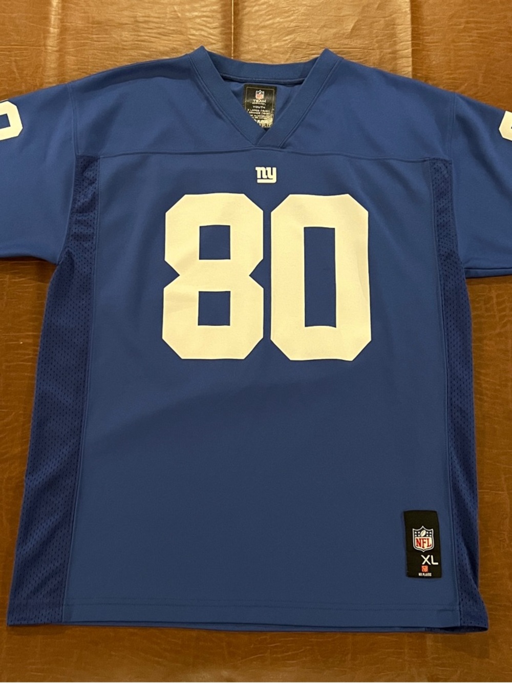 New York Giants #80 Cruz Youth Jersey - Size XL